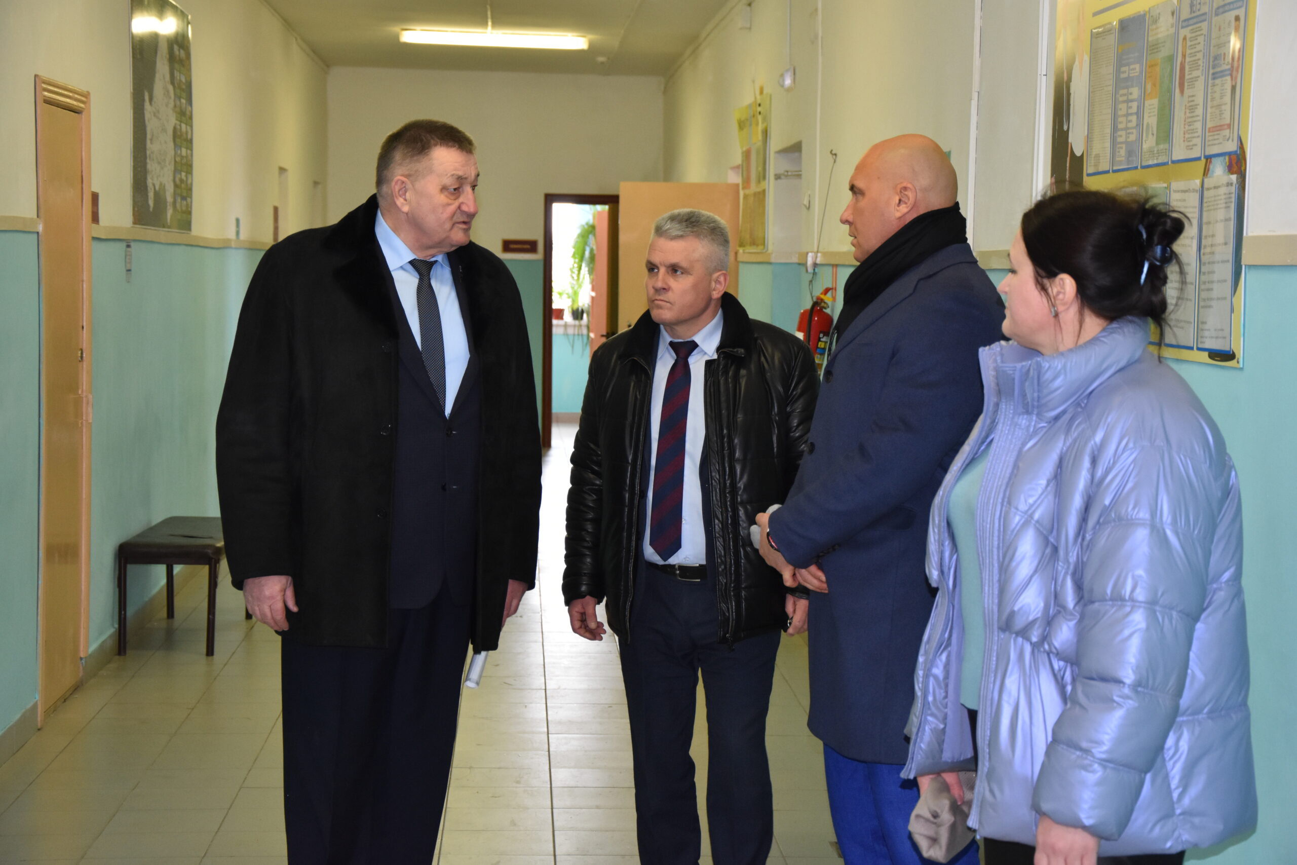 В Мглине побывали депутаты облдумы Александр Резунов и Николай Патов