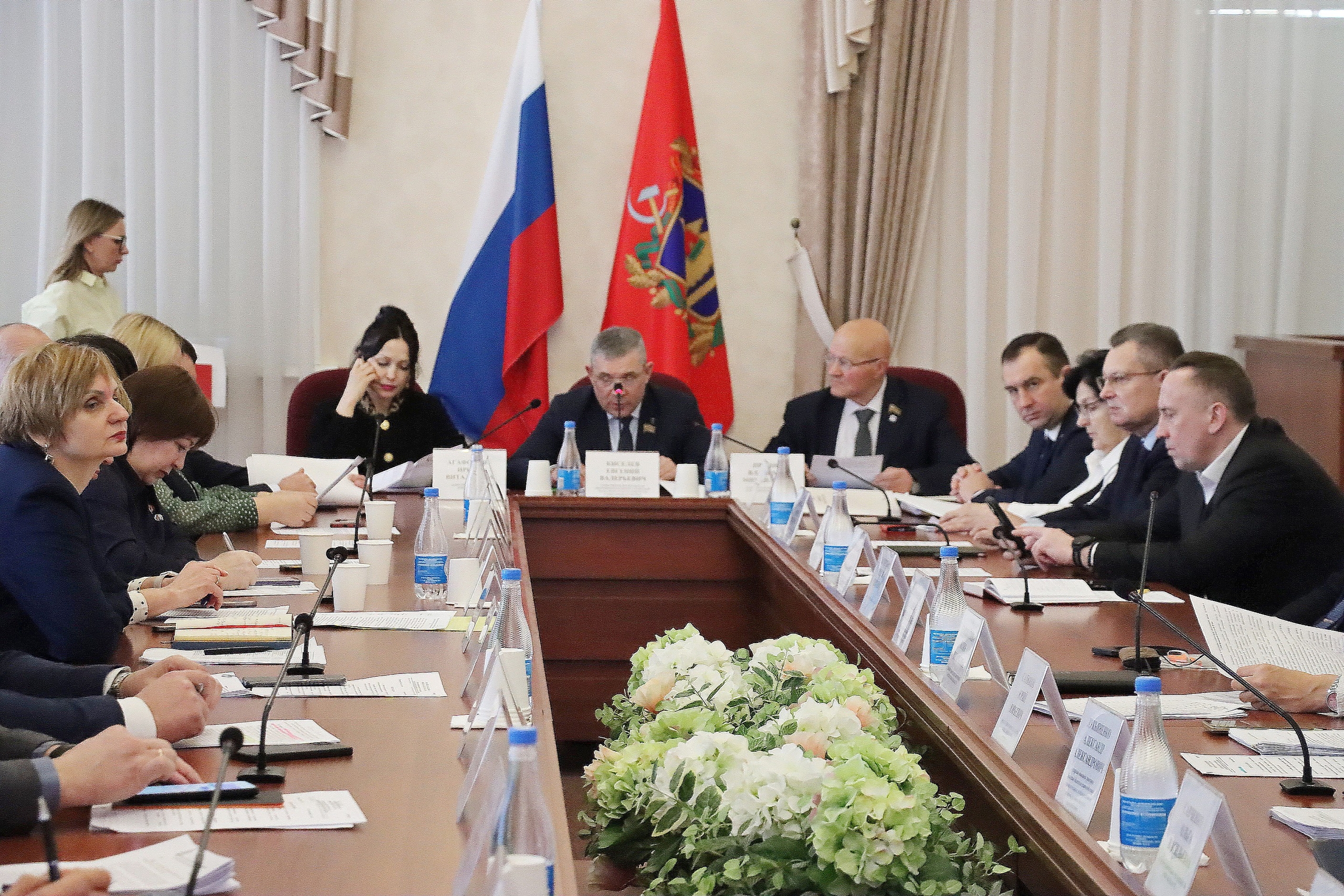 Состоялось заседание комитета по вопросам социальной политики и здравоохранения облдумы