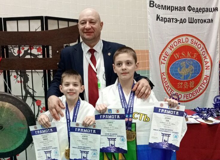 Мглинчане Алексей Игонтов и Егор Новиков — чемпионы турнира по каратэ шотокан