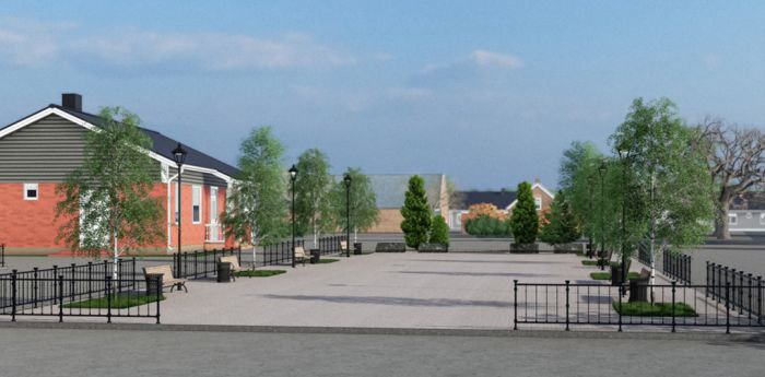 В Великой Топали благоустроят площадь «Связь поколений» за 2,3 млн рублей