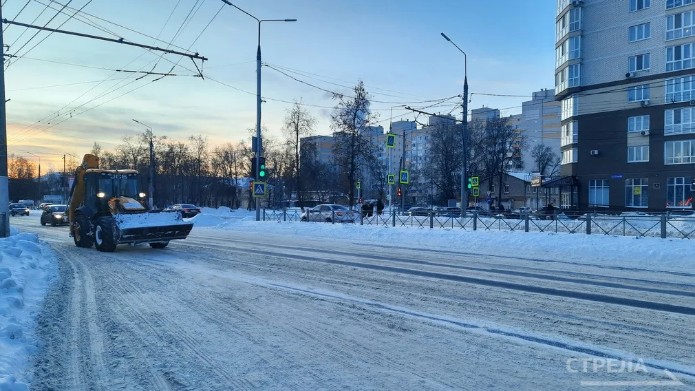 В Брянске за сутки вывезли более 1400 тонн снега