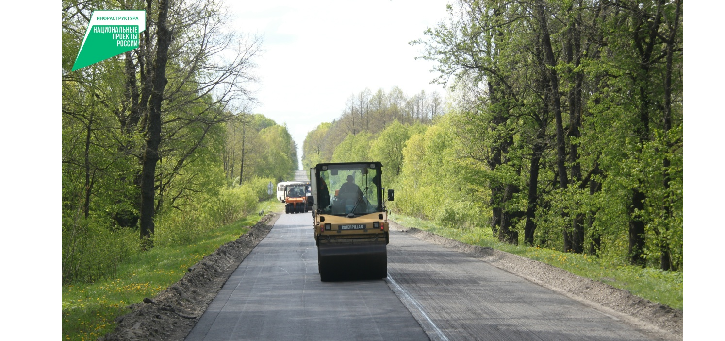 Национальный проект преображает дороги Рогнединского района