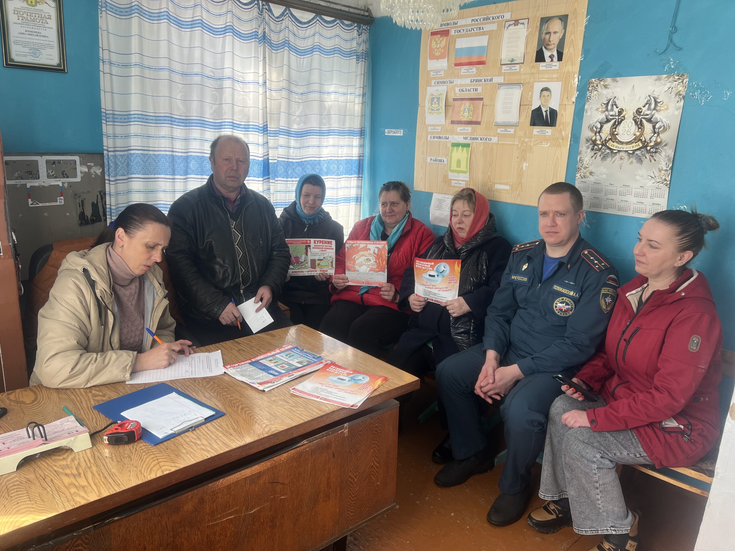 В мглинском с. Католино состоялся межведомственный рейд