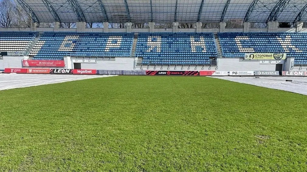 Стадион «Динамо» в Брянске готов к играм