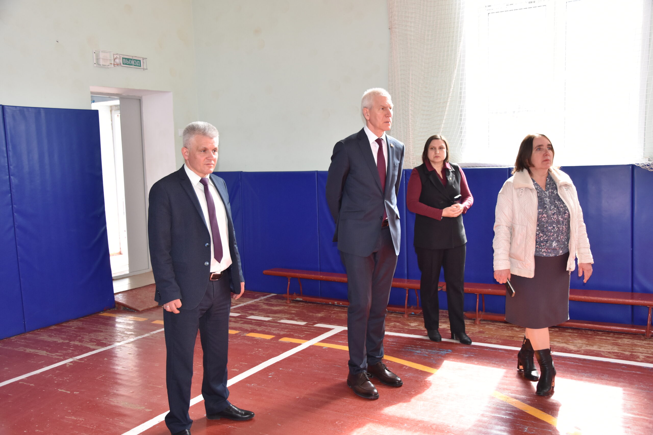 Депутат Госдумы Федерального Собрания РФ Олег Матыцин с рабочим визитом посетил Мглинский район