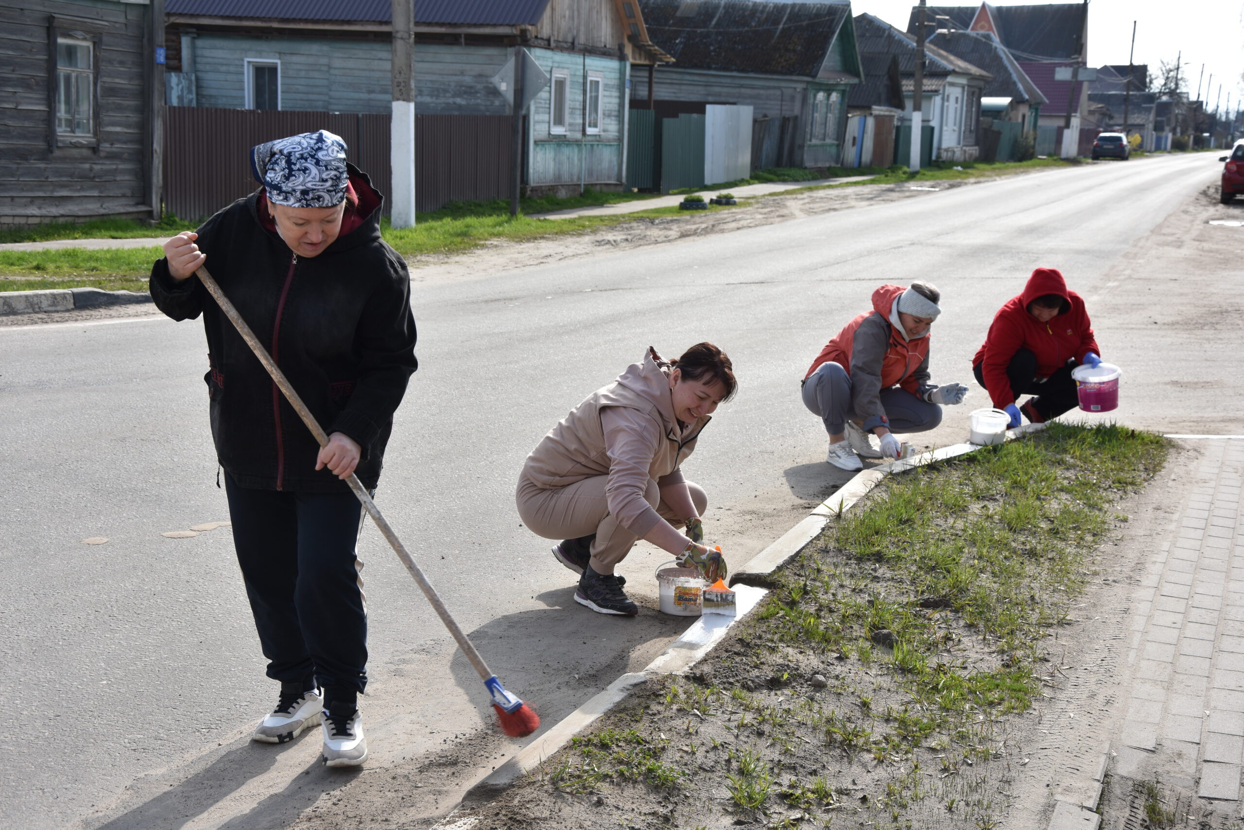 В Мглинском районе прошел общеобластной субботник