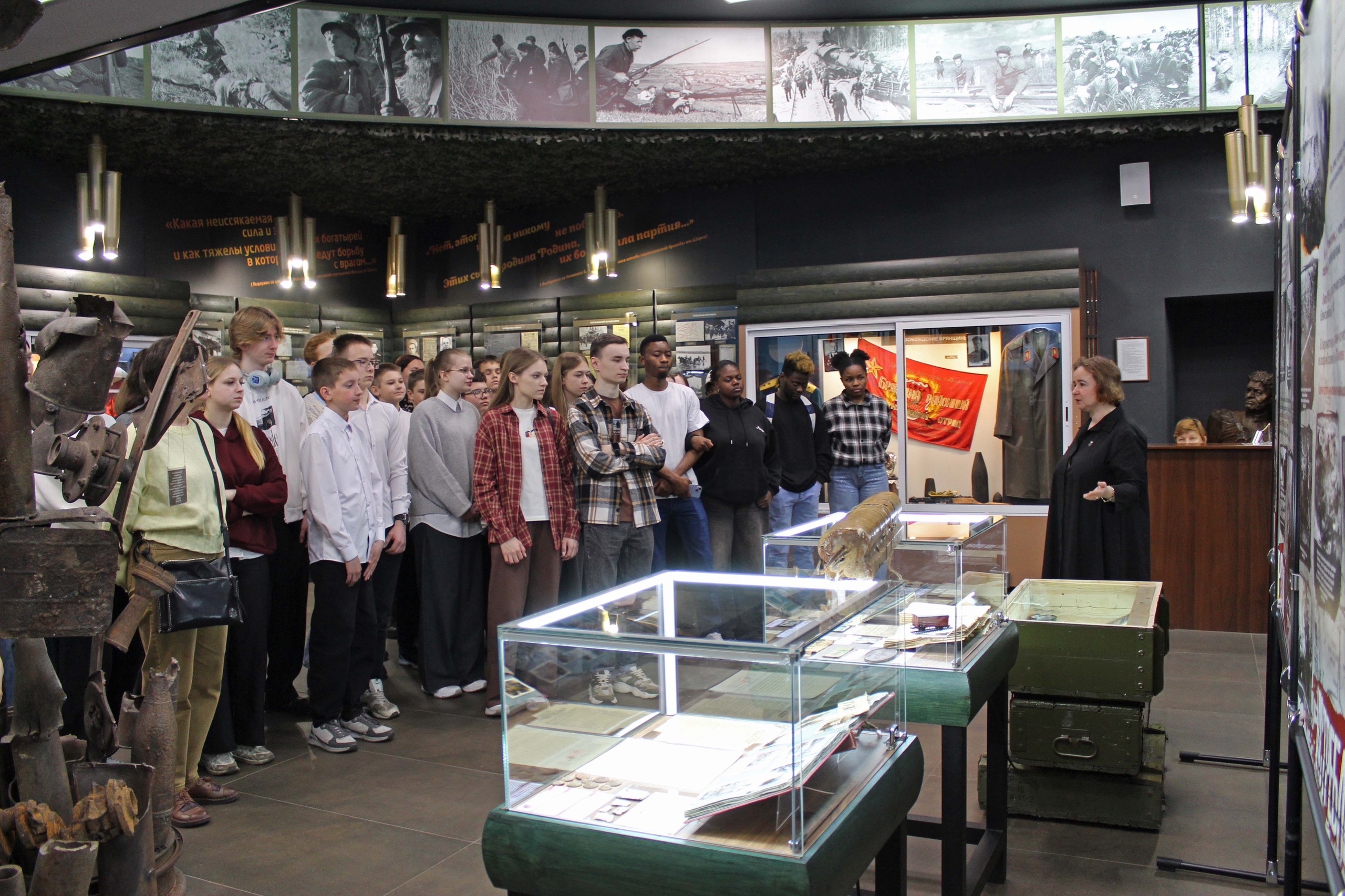 В «Партизанской поляне» открылась выставка о жертвах геноцида советского народа