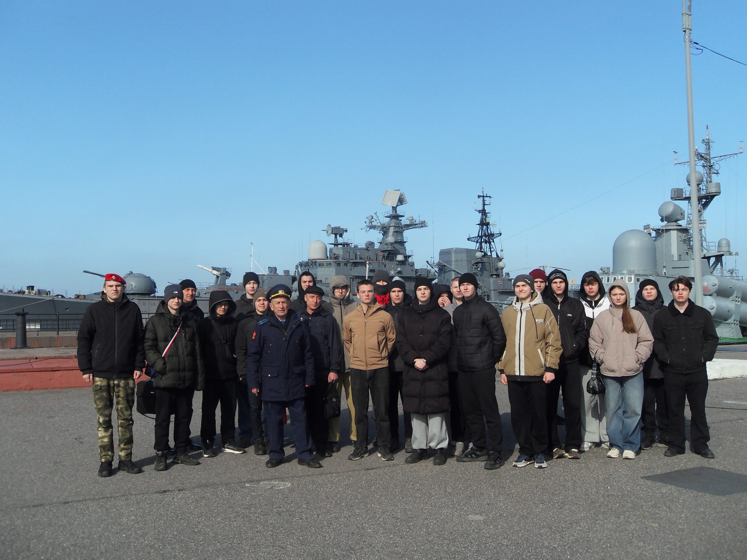 Курсанты брянского клуба «Резерв» побывали в легендарной военно-морской академии