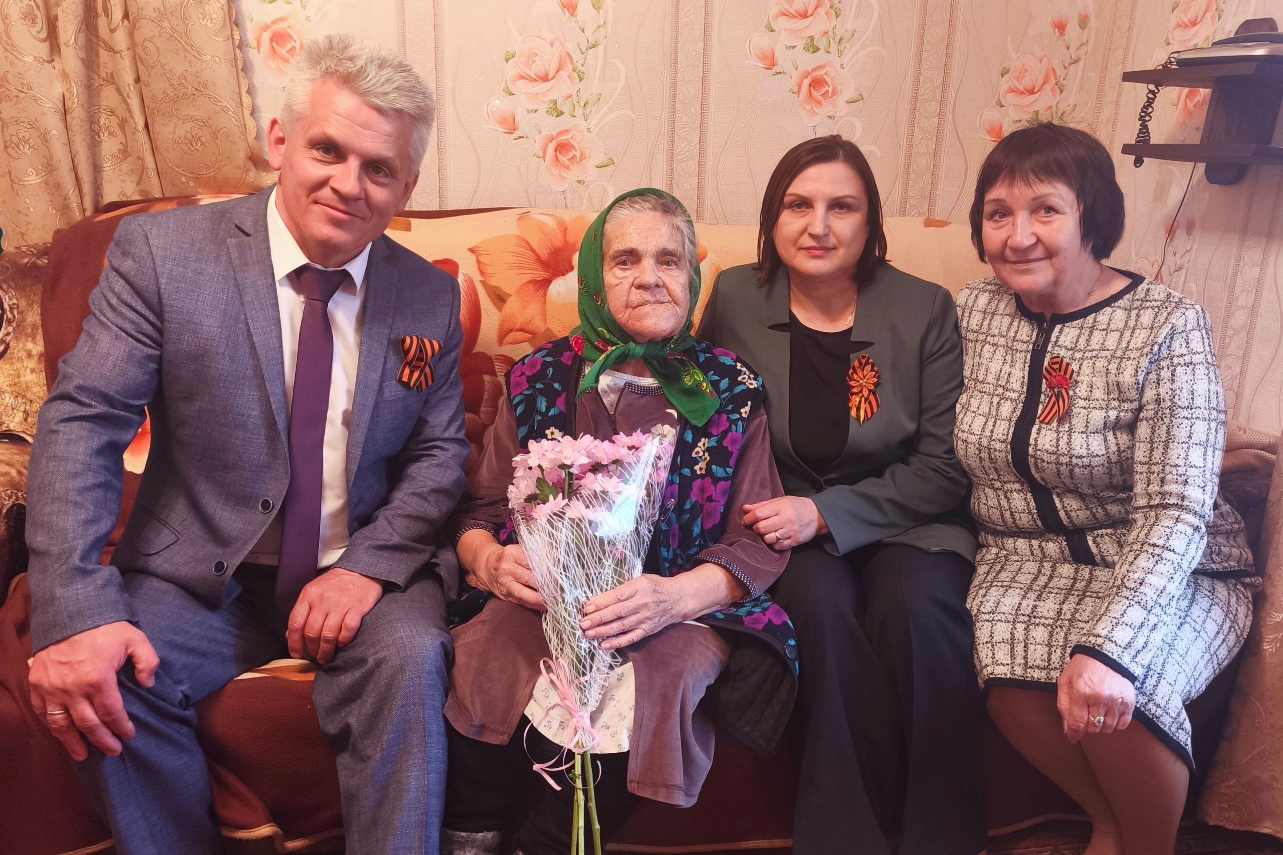 В День Победы 95-летие встретила мглинчанка А.Д. Соловьева