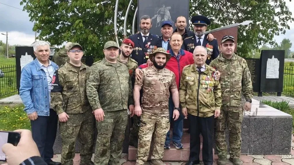 Дагестанская диаспора Брянщины почтила память павших воинов в Севском районе