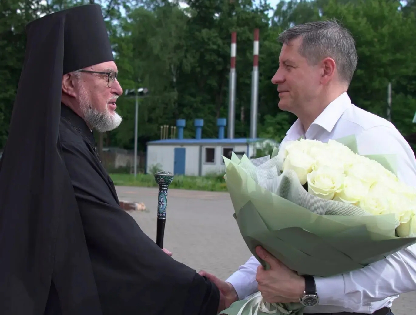 Егор Ковальчук встретился с епископом Клинцовским и Трубчевским Владимиром