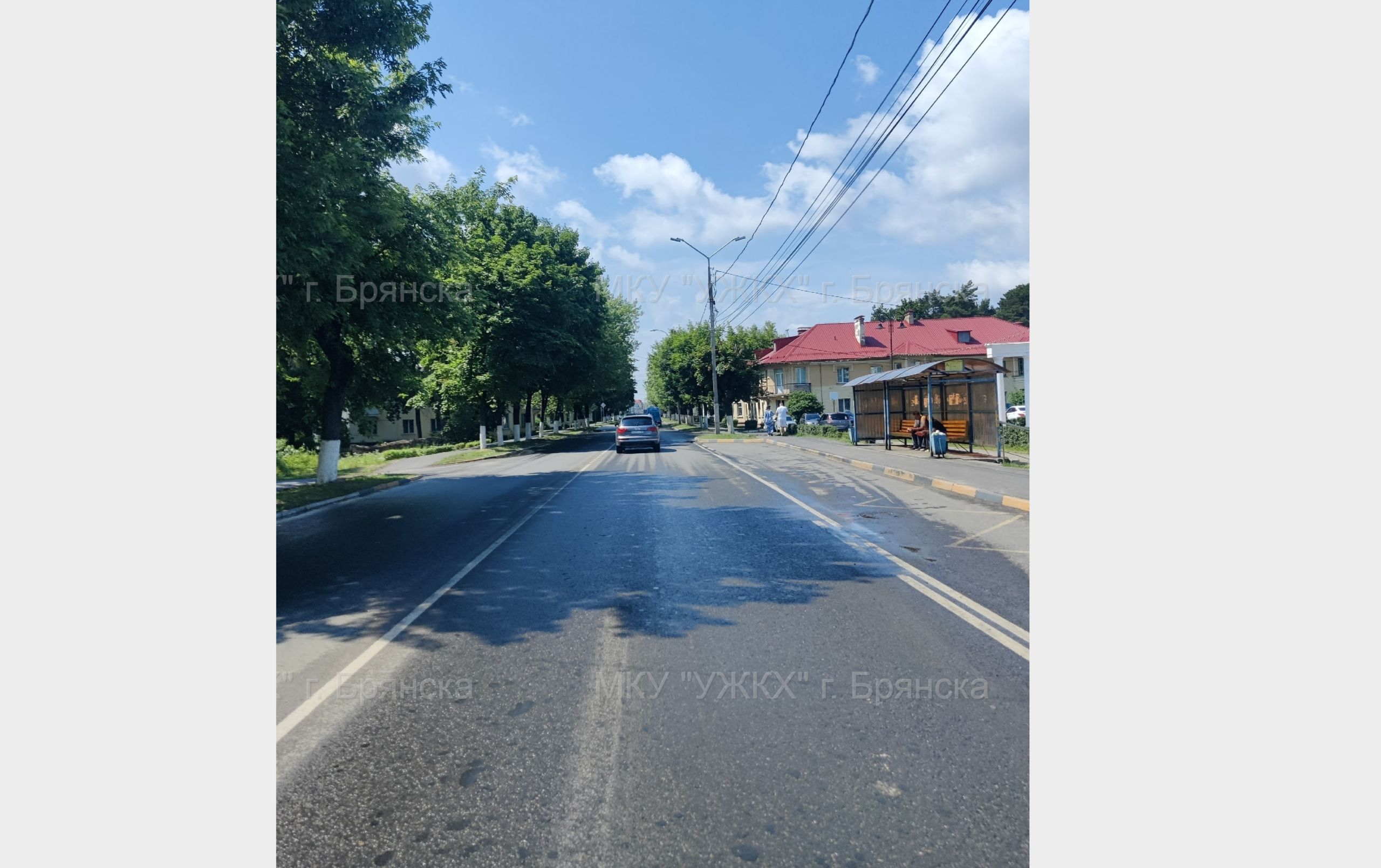 На улице Никитина в Брянске завершён капитальный ремонт дороги