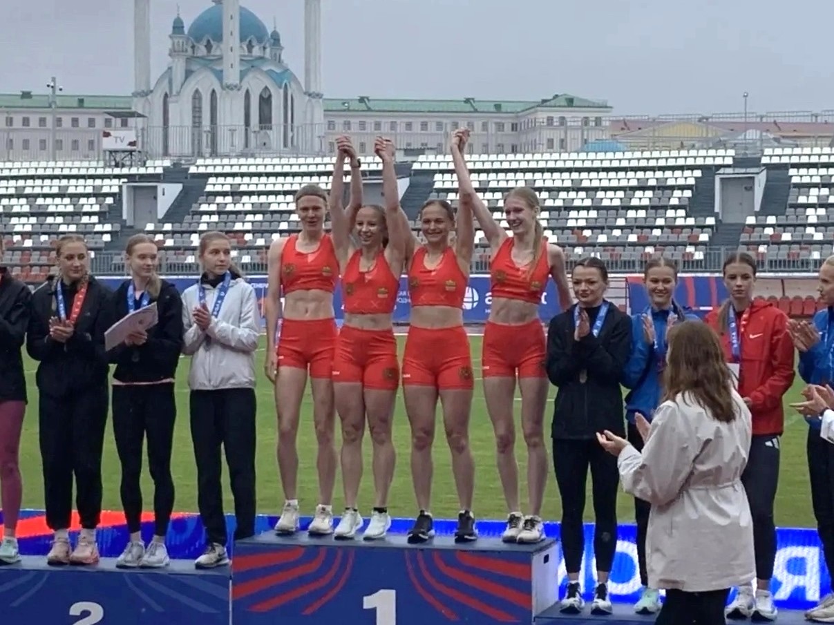 Женская команда Брянской области стала лучшей в эстафете на Первенстве России