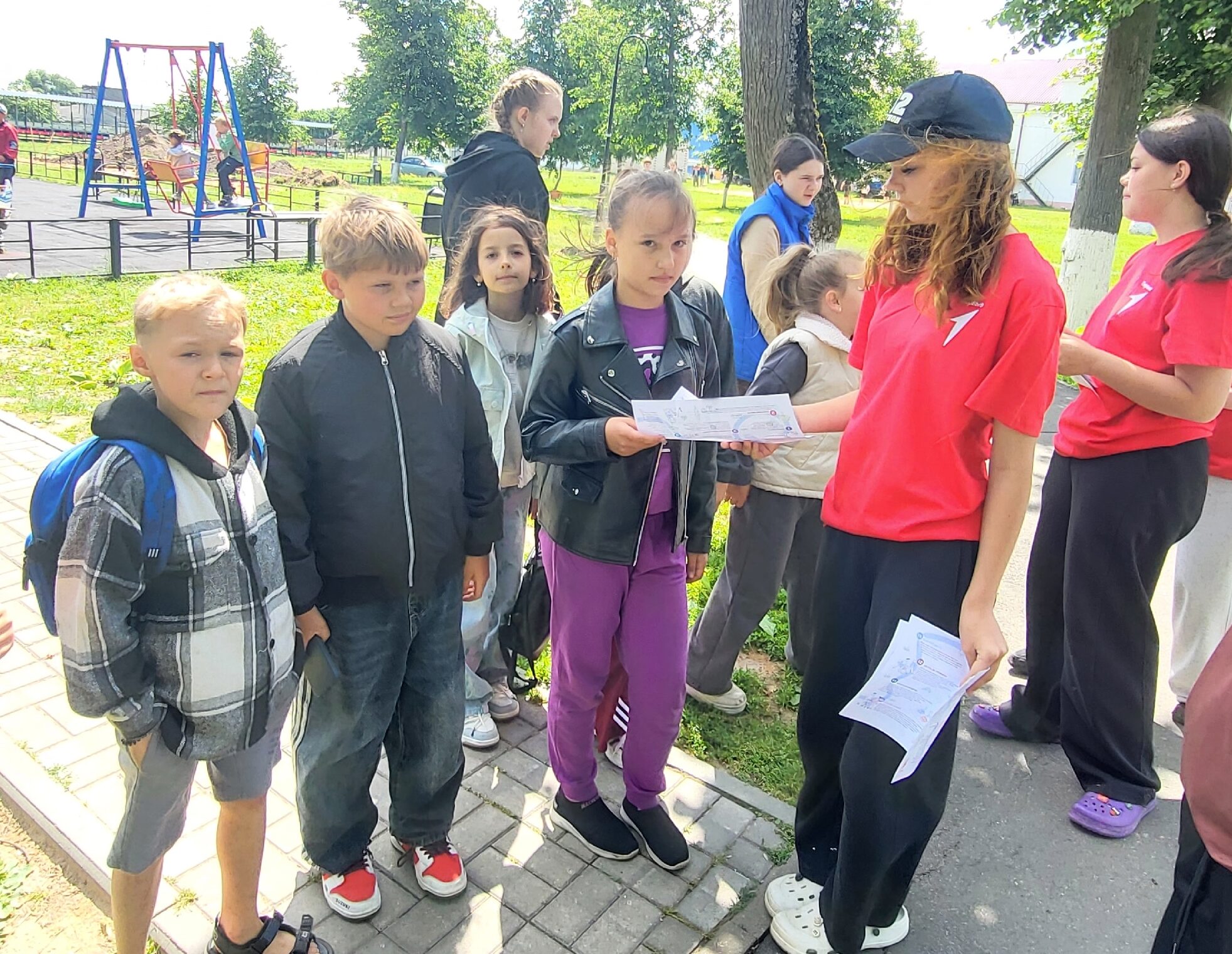 В Мглине прошел «Квест Первых в парке»