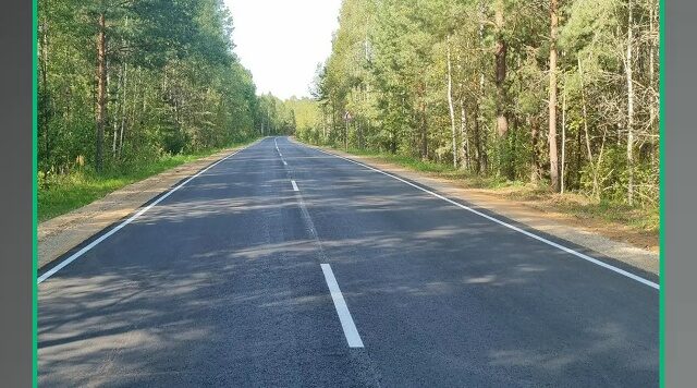 В Рогнединском районе Брянщины отремонтировали участок дороги Селиловичи – Берёзовка – Шаровичи