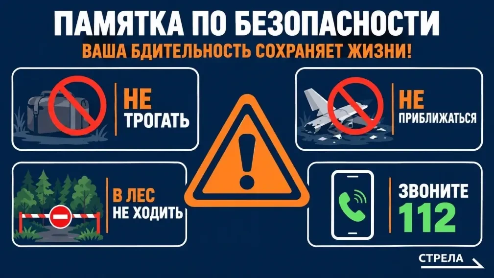 Как вести себя жителям Брянской области при обнаружении опасных предметов