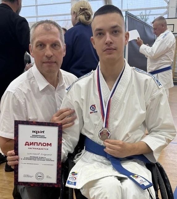 Брянец Владимир Шестаков стал бронзовым призером Чемпионат России по ПОДА-ката
