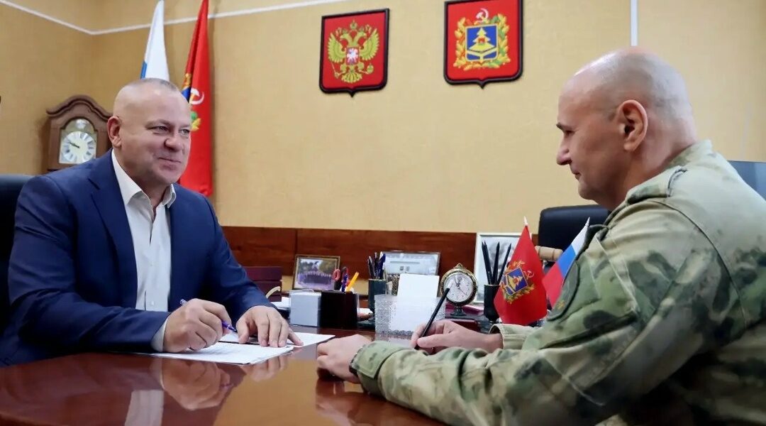 Владимир Суббот провел рабочую встречу с директором Центра «Защита» Владимиром Редько